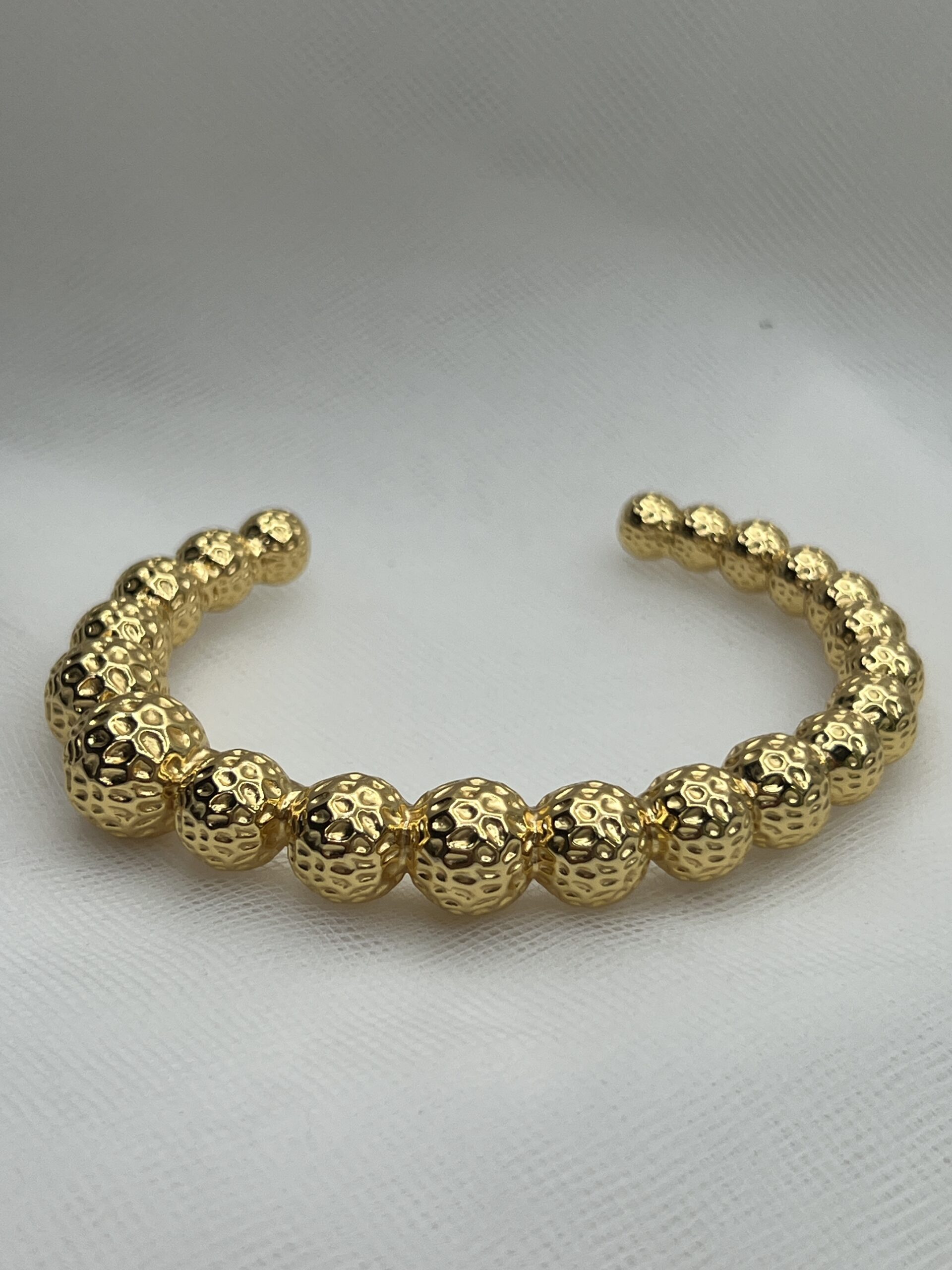 Esclava bolas martele plata chapada