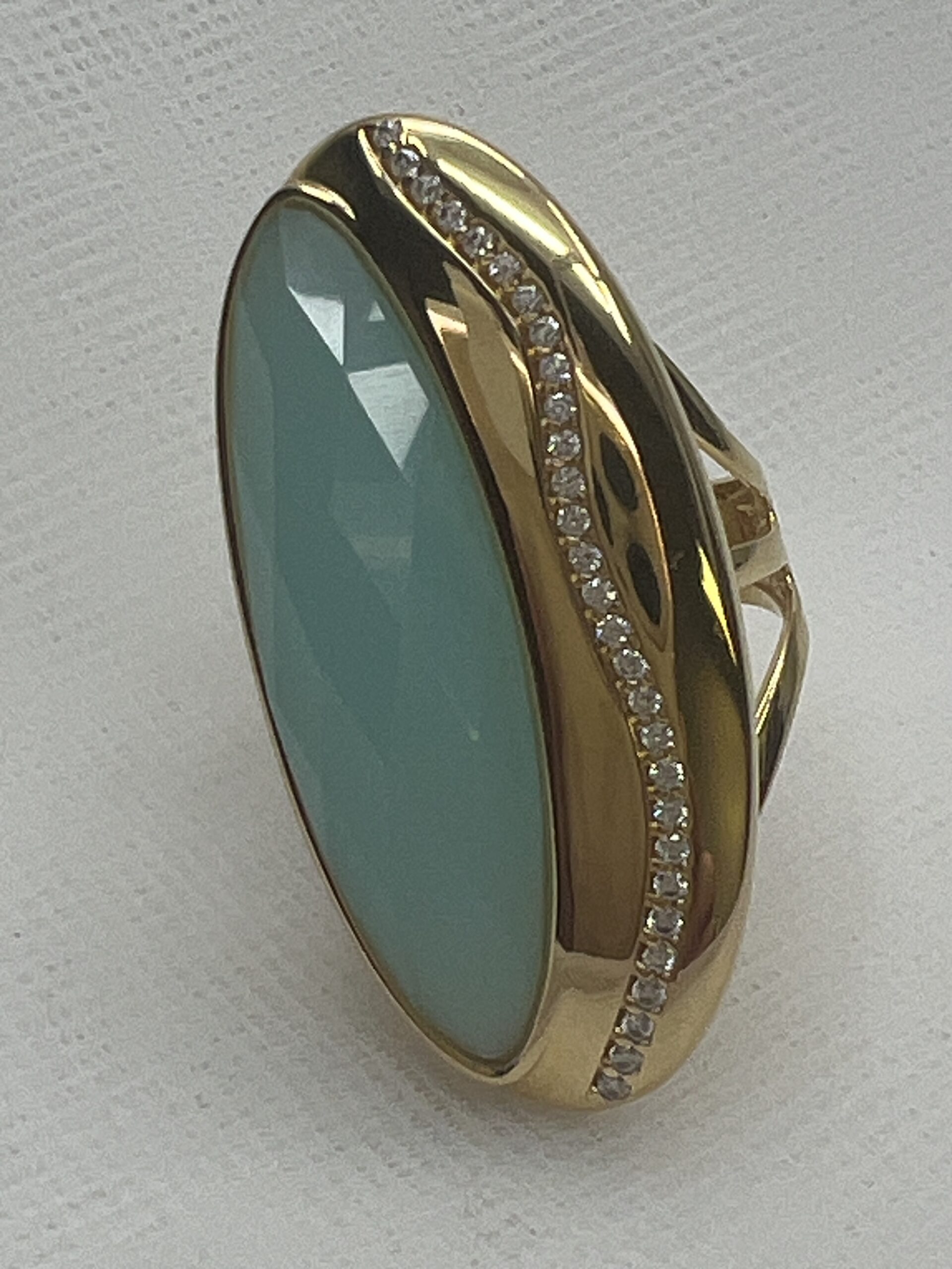 Anillo piedra natural